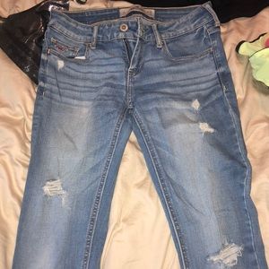 Distressed Hollister Skinny Jeans